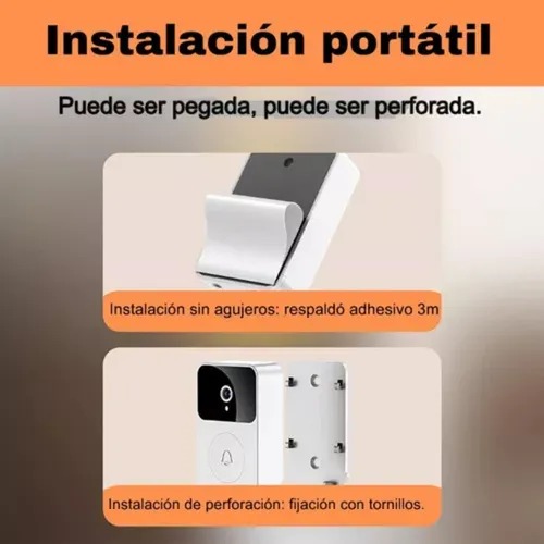 TIMBRE INTELIGENTE CON CAMARA WIFI